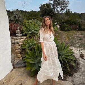 Doen Rosabella Dress in Salt